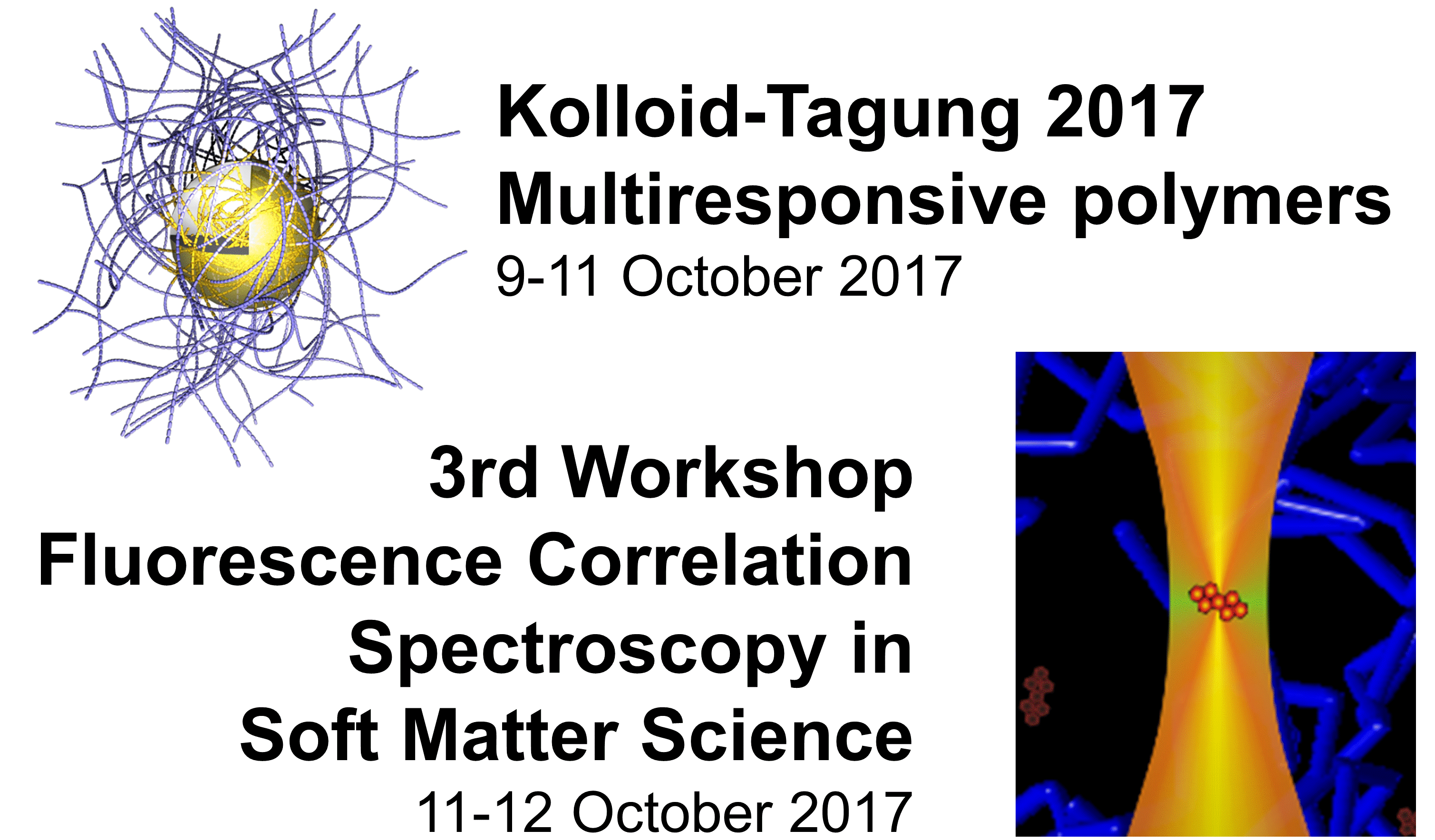 Kolloid-Tagung and FCS-Workshop