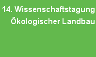 14. Wissenschaftstagung Ökologischer Landbau